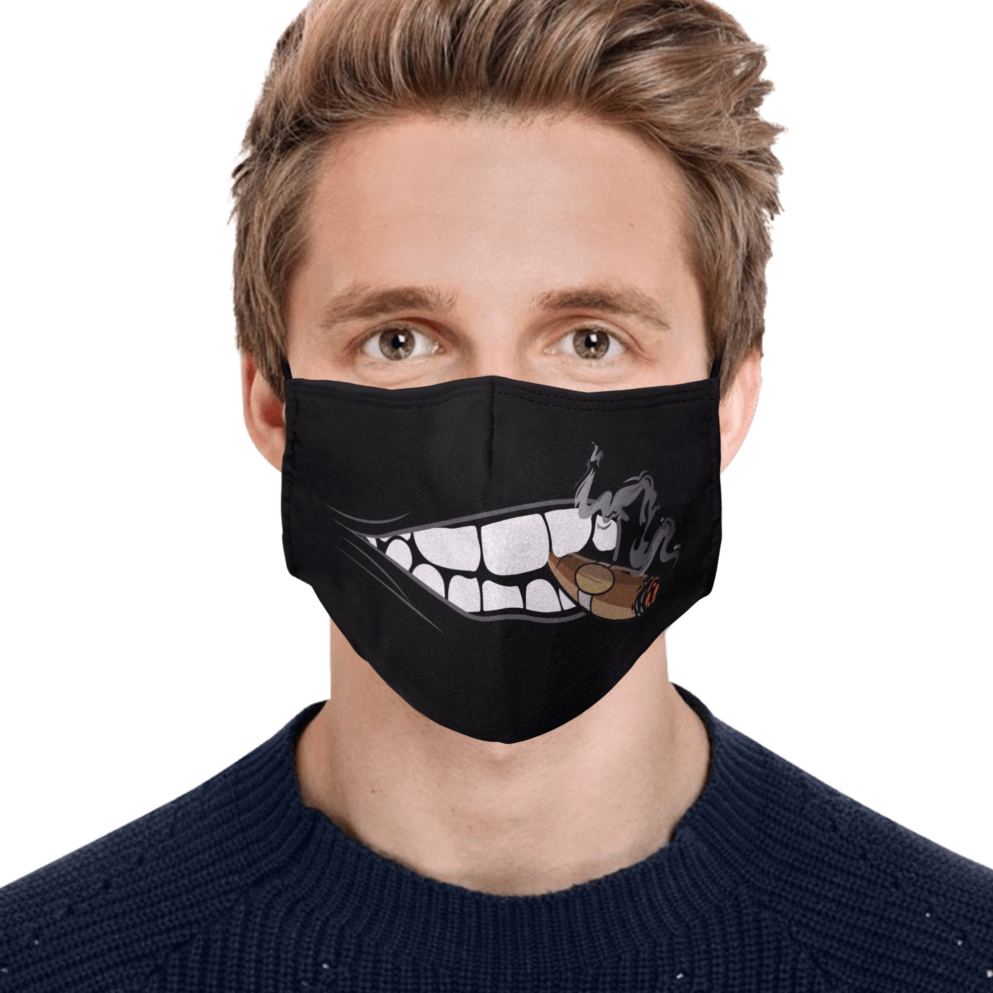Mouth and cigar anti pollution face mask 2