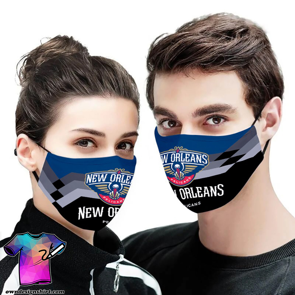 NBA new orleans pelicans anti pollution face mask