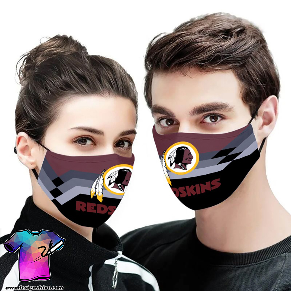 NFL washington redskins anti pollution face mask