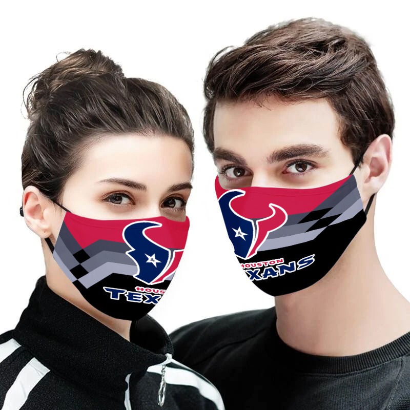 The houston texans anti pollution face mask 1