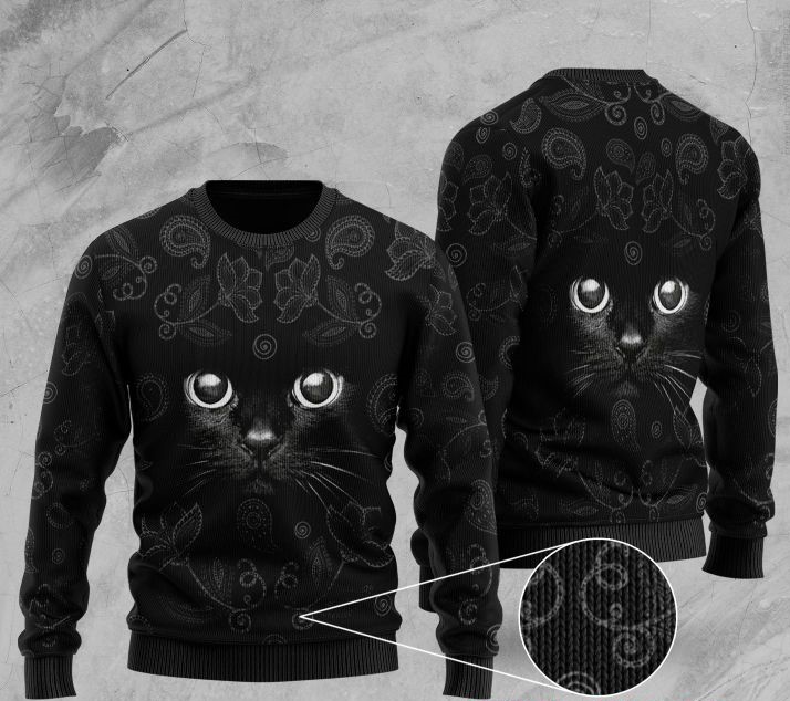 black cat full printing ugly sweater 2 - Copy (2)