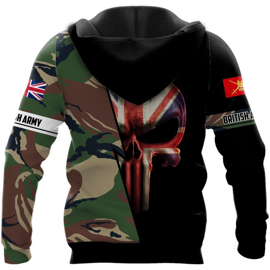 british army skull england flag camo full over printed hoodie 1