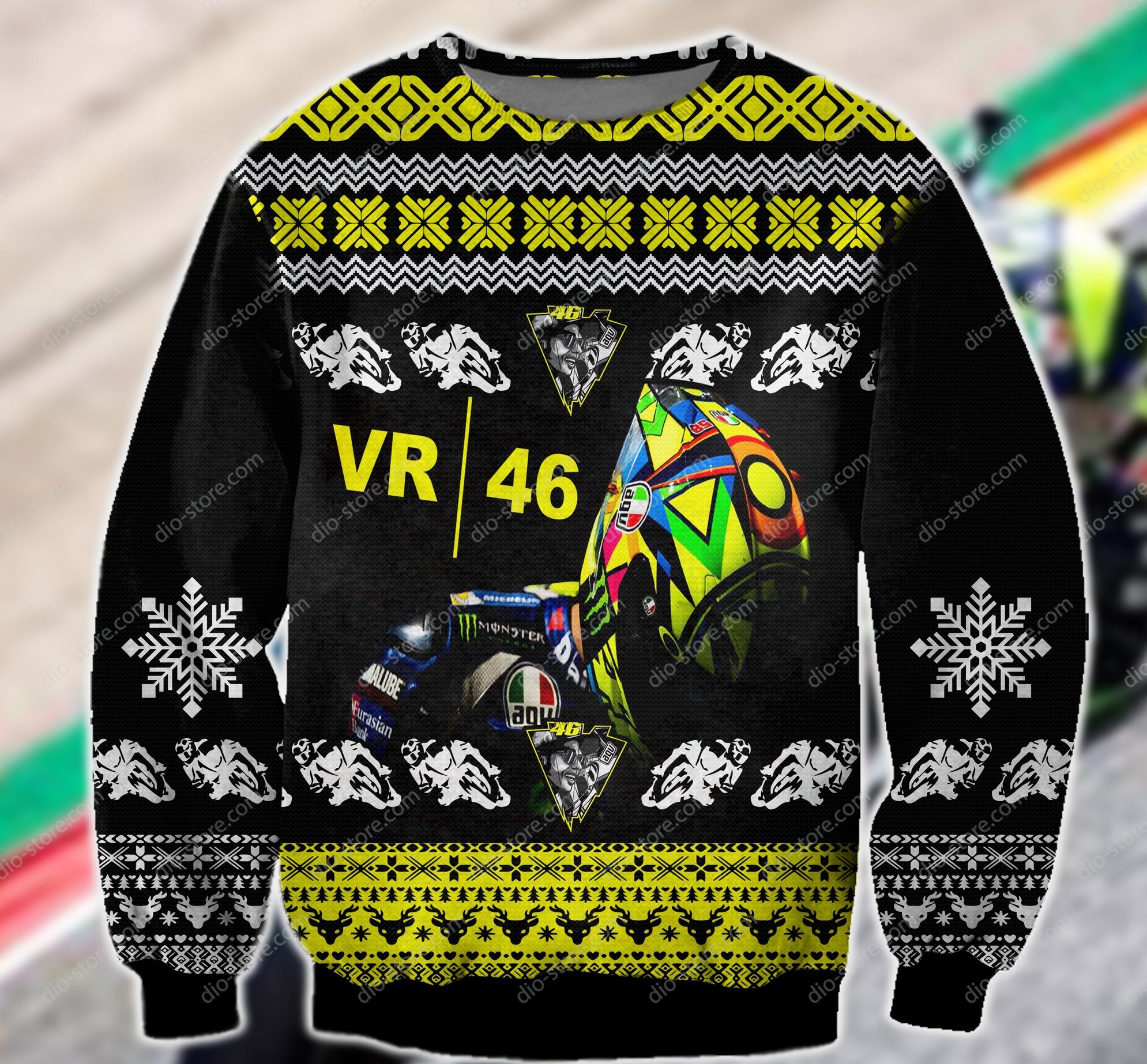 sky racing vr46 all over printed ugly christmas sweater 2 - Copy (3)