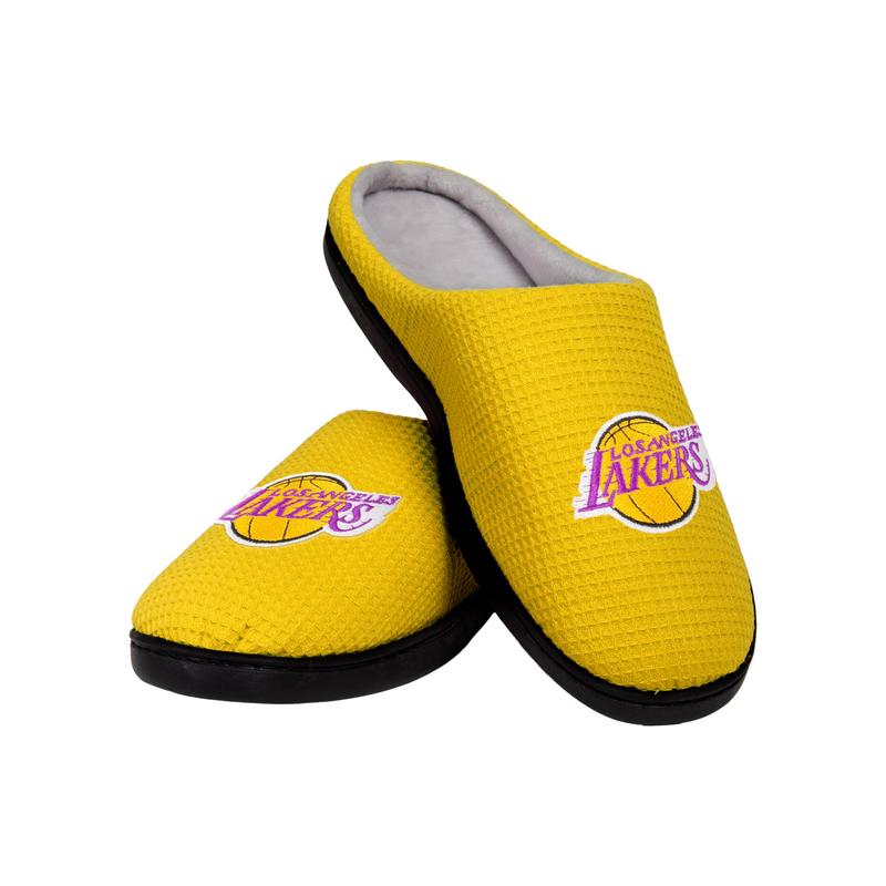 los angeles lakers team full over printed slippers 2
