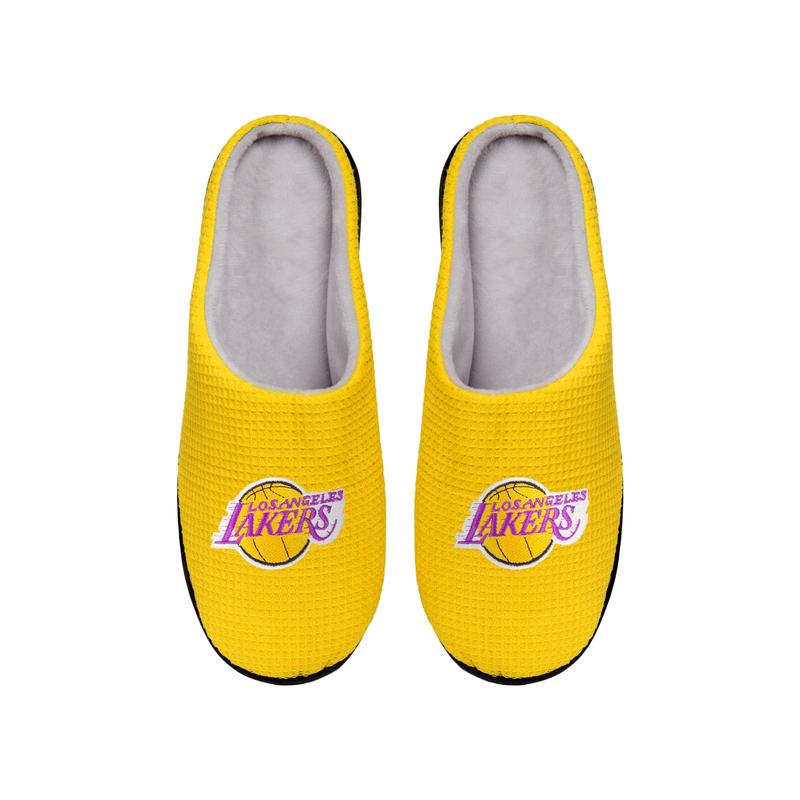 los angeles lakers team full over printed slippers 4