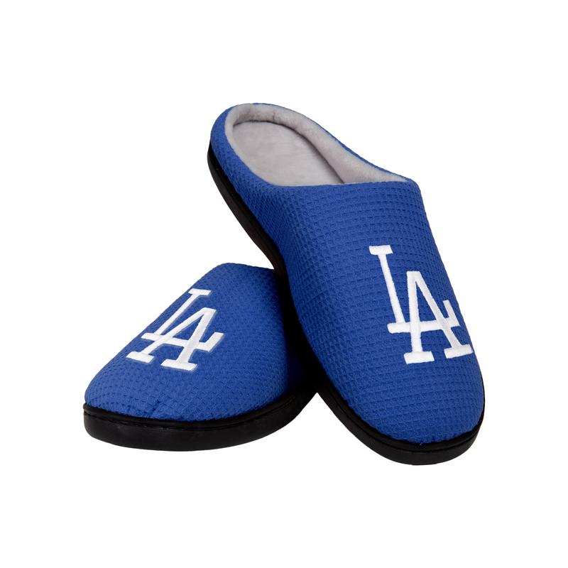 major league baseball los angeles dodgers full over printed slippers 2