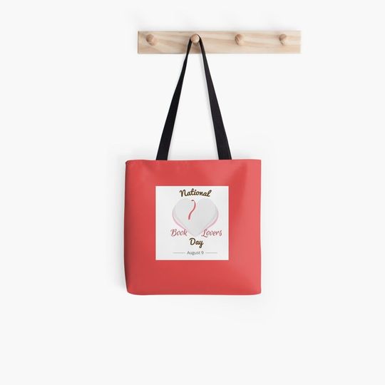 [The best selling] book lovers reading national book lover day tote bag
