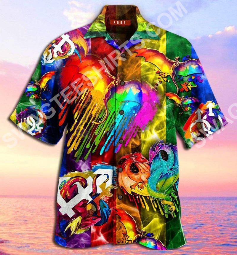 the lgbt pride all over printed hawaiian shirt 2(1) - Copy