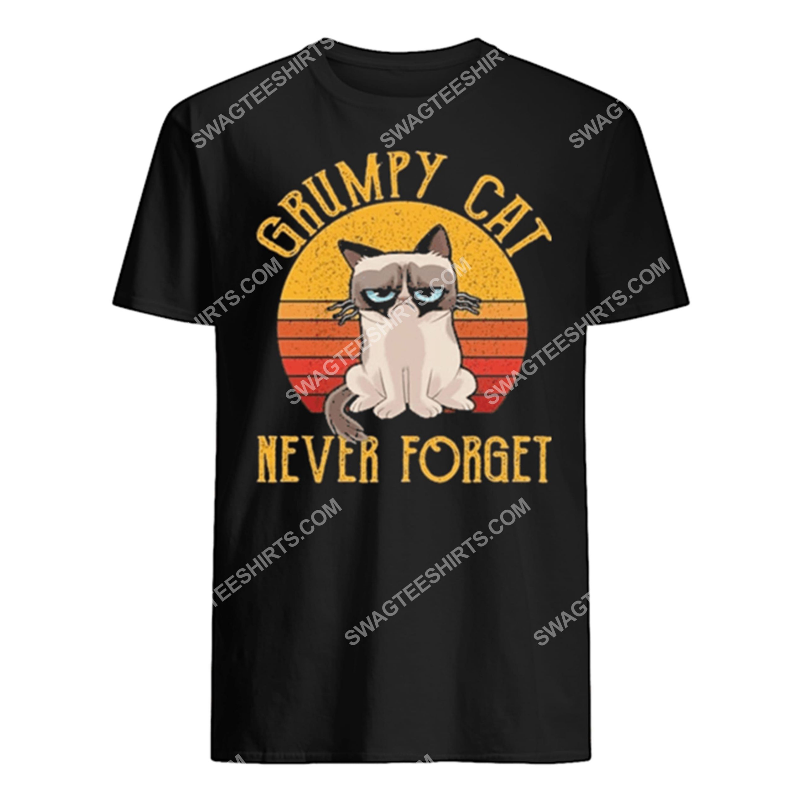vintage grumpy cat never forget shirt 1(1) - Copy