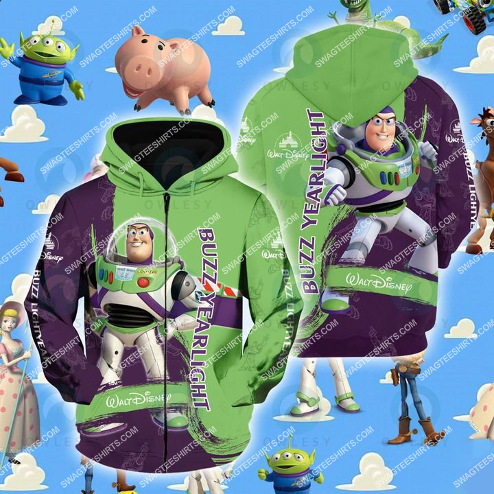 cartoon toystory buzz lightyear all over printed hoodie 1