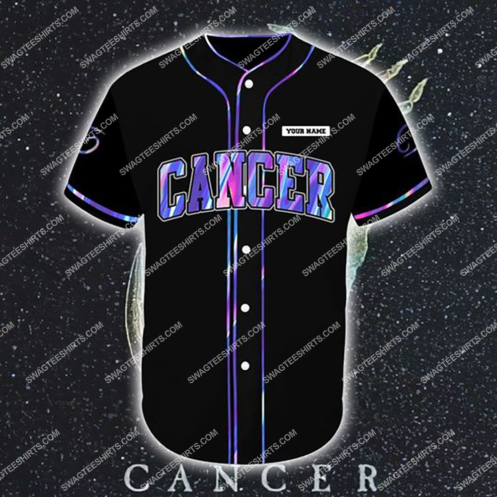 custom name cancer hologram zodiac all over printed baseball shirt 1(1) - Copy