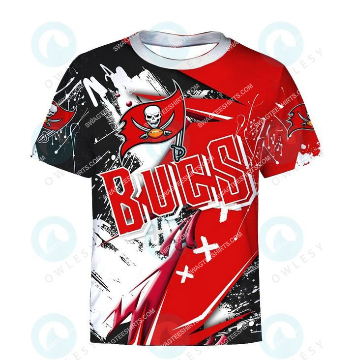 the football team tampa bay buccaneers all over printed tshirt 1