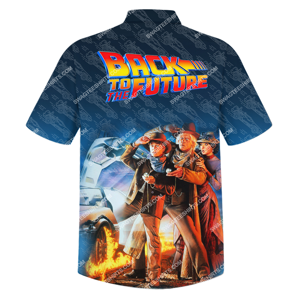 back to the future vintage all over print hawaiian shirt 3(1)