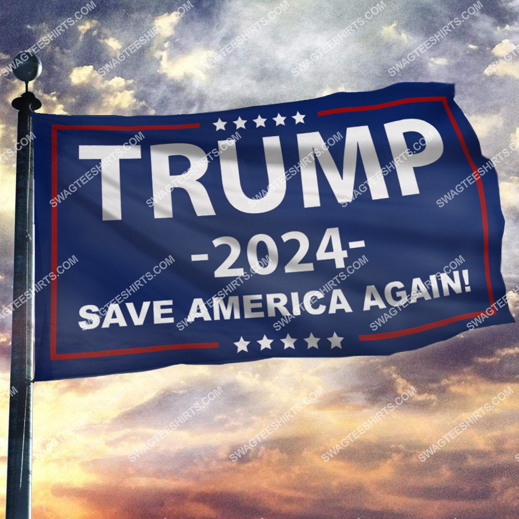 donald trump 2024 save america again politics flag 2(1)