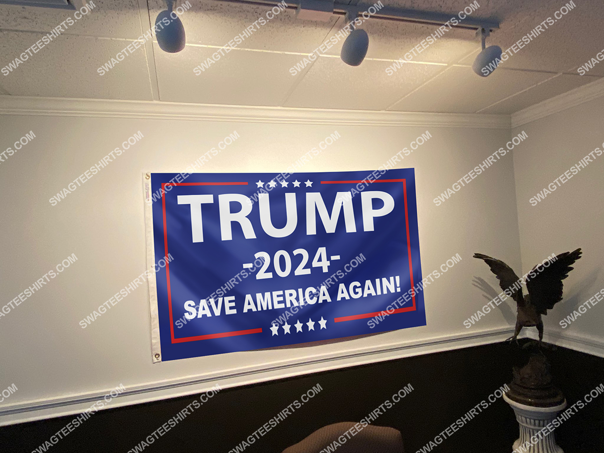 donald trump 2024 save america again politics flag 4(1)
