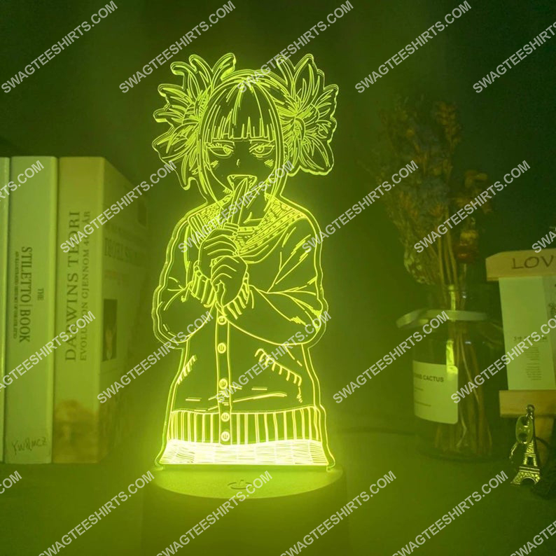 My hero academia toga himiko figure 3d night light led 2(1)