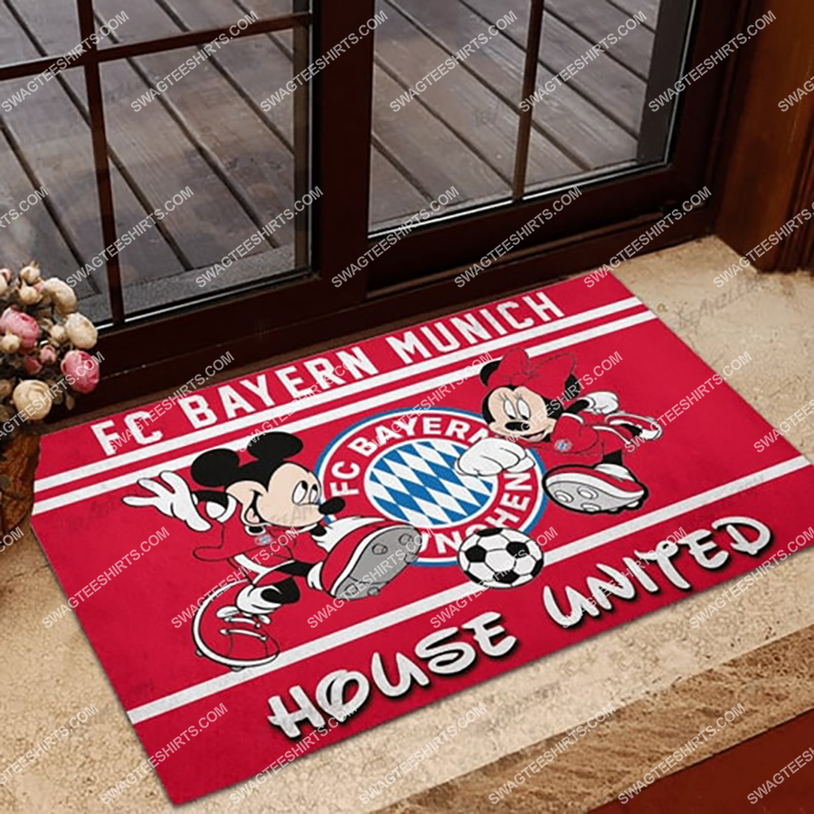 fc bayern munchen house united mickey mouse and minnie mouse doormat 1 - Copy (2)