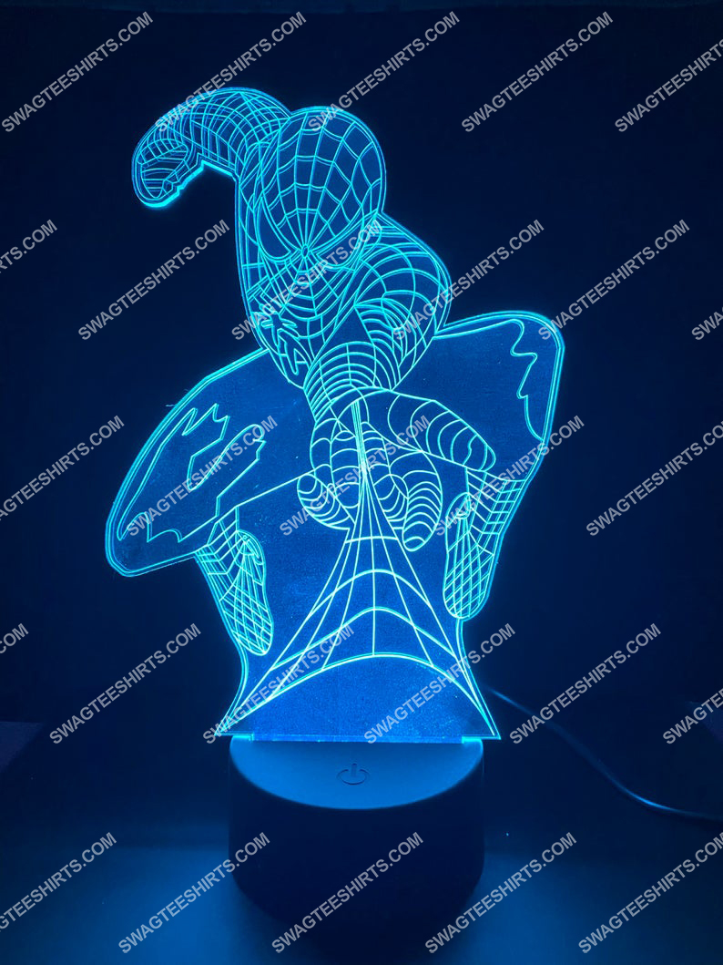 spiderman acrylic marvel 3d night light led 7(1)