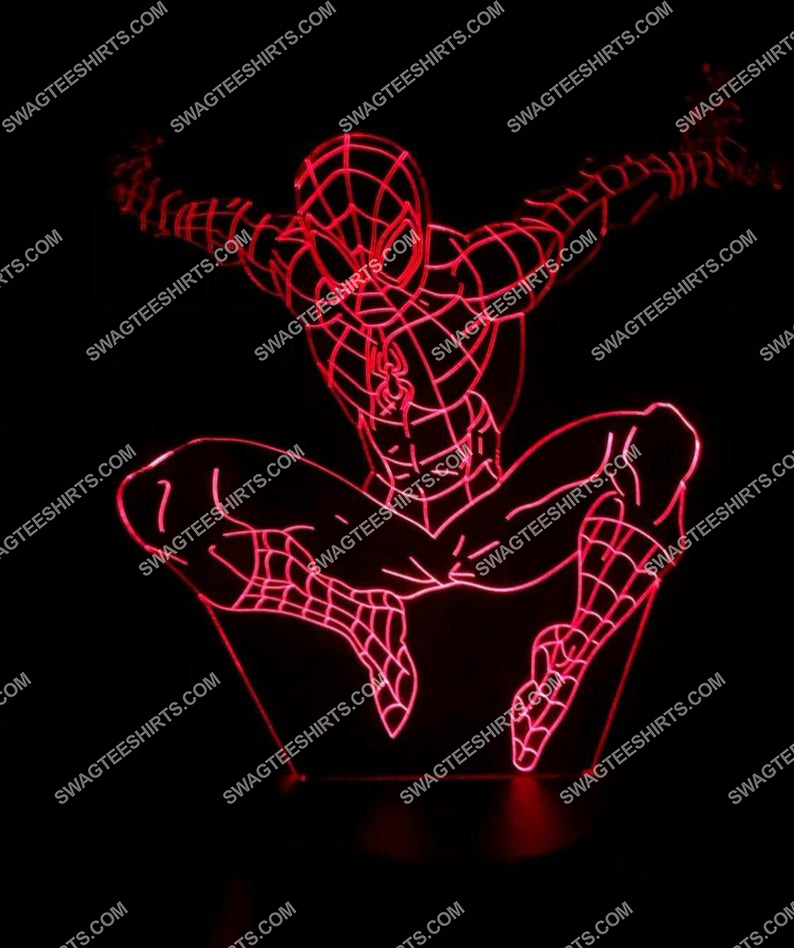 spiderman marvel movie 3d night light led 2(1)